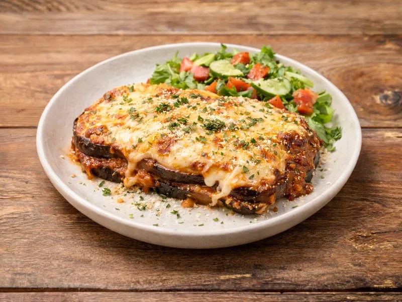 Berenjenas Fit Parmesana 