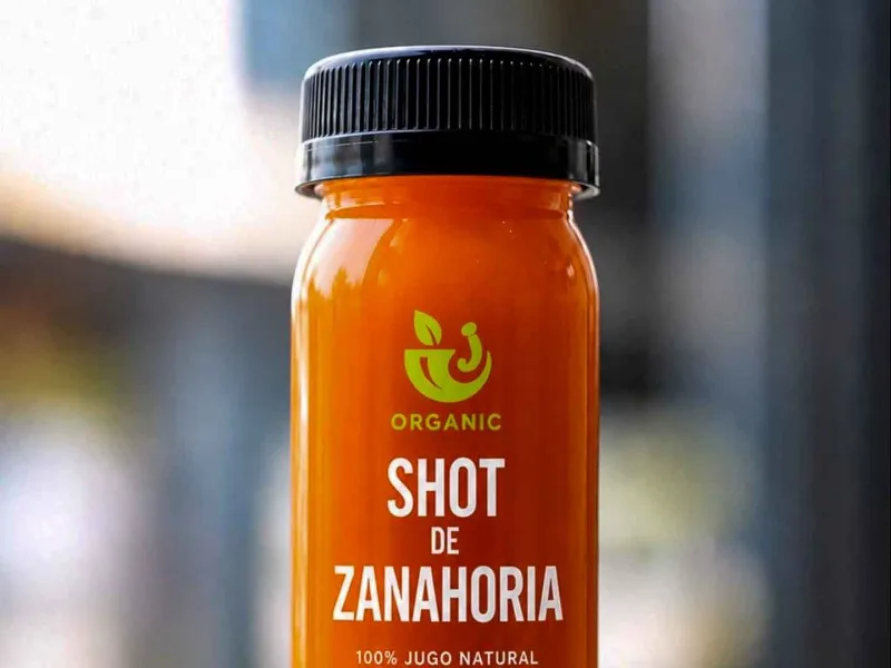 Shot concentrado de zanahoria
