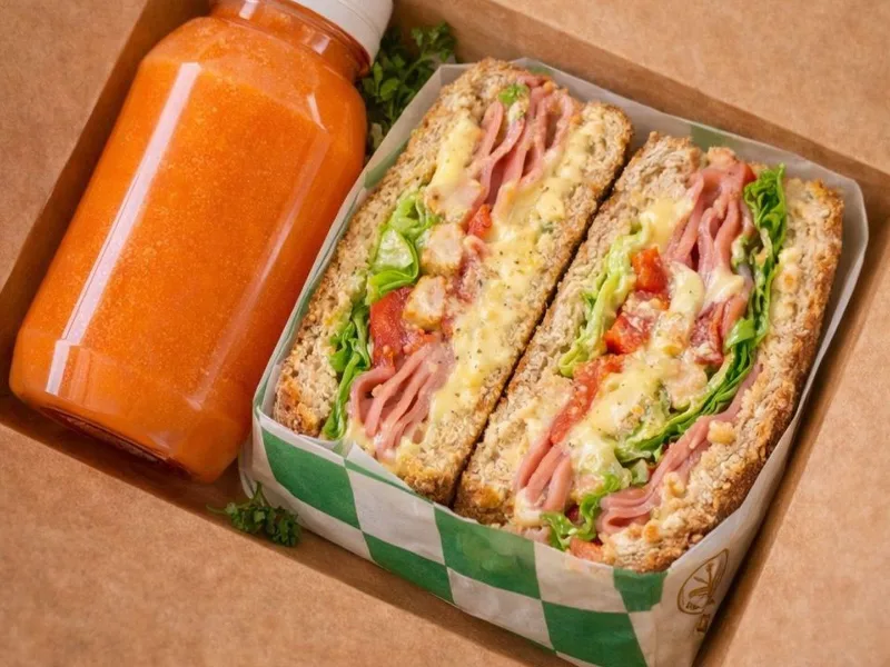 Combo cremoso de jamón & queso