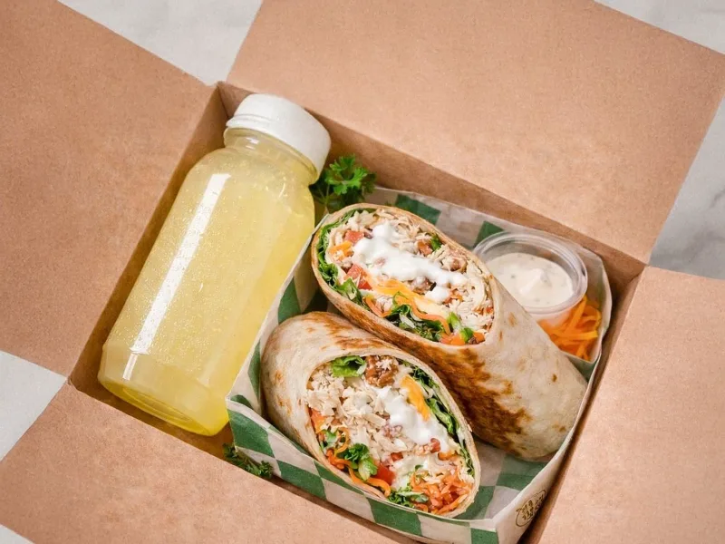 Chicken wrap fresh