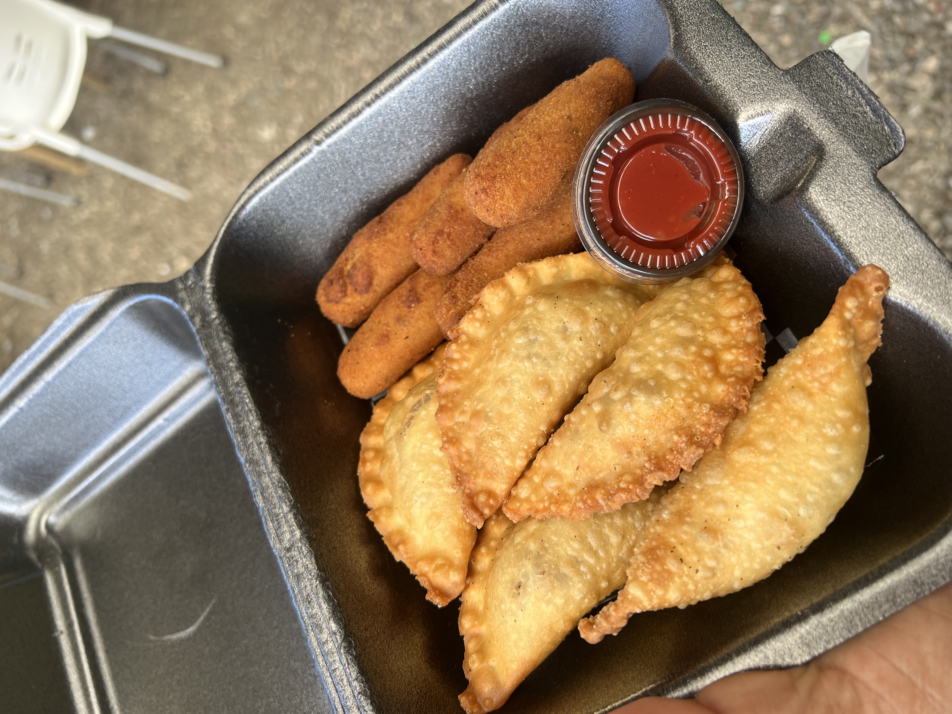 Patelito-croqueta de pollo