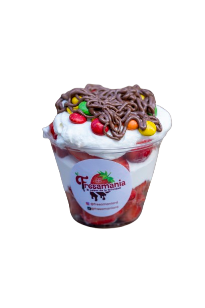 Fresas crema - Pequeño