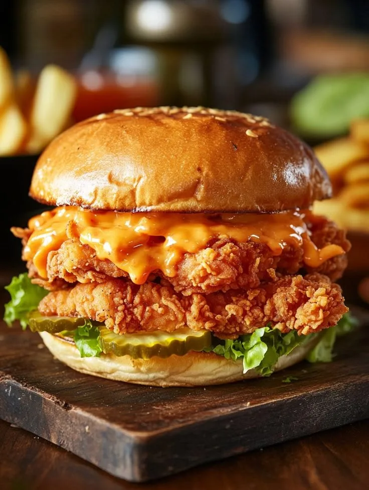Hamburguesa de Pollo