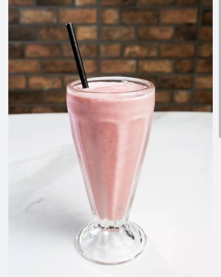 Batida de fresa 
